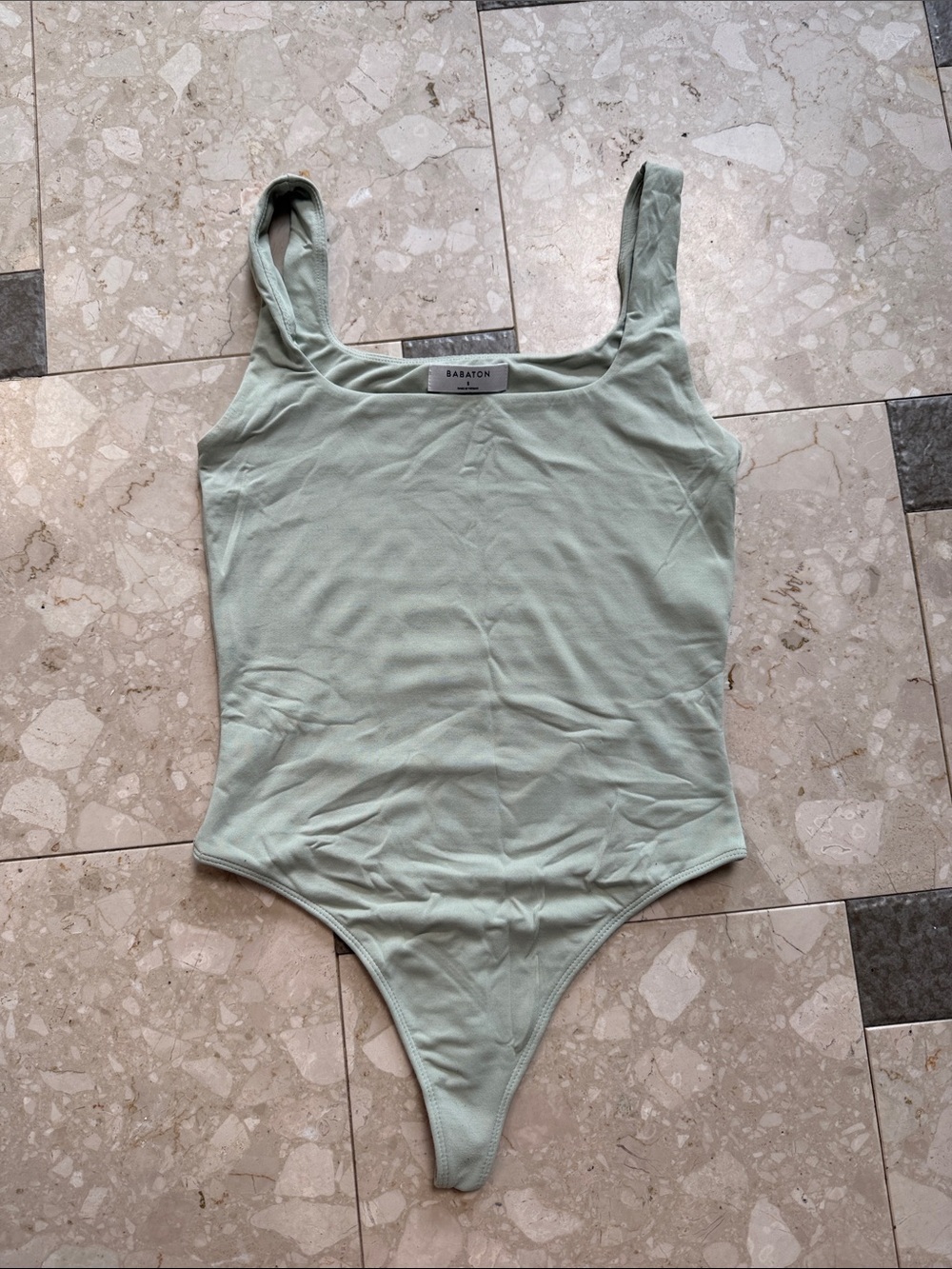 Babaton Mint Green Bodysuit